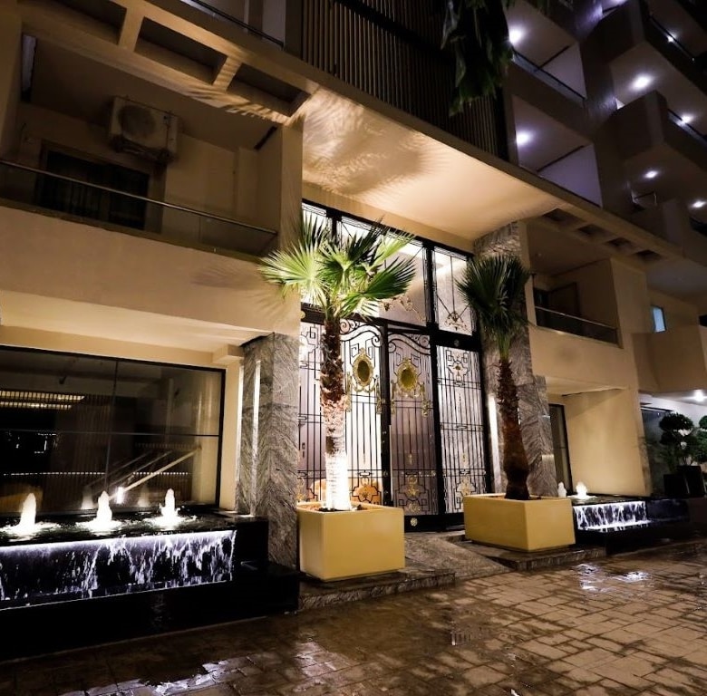 Pearl Club Residency Lobby Entrance