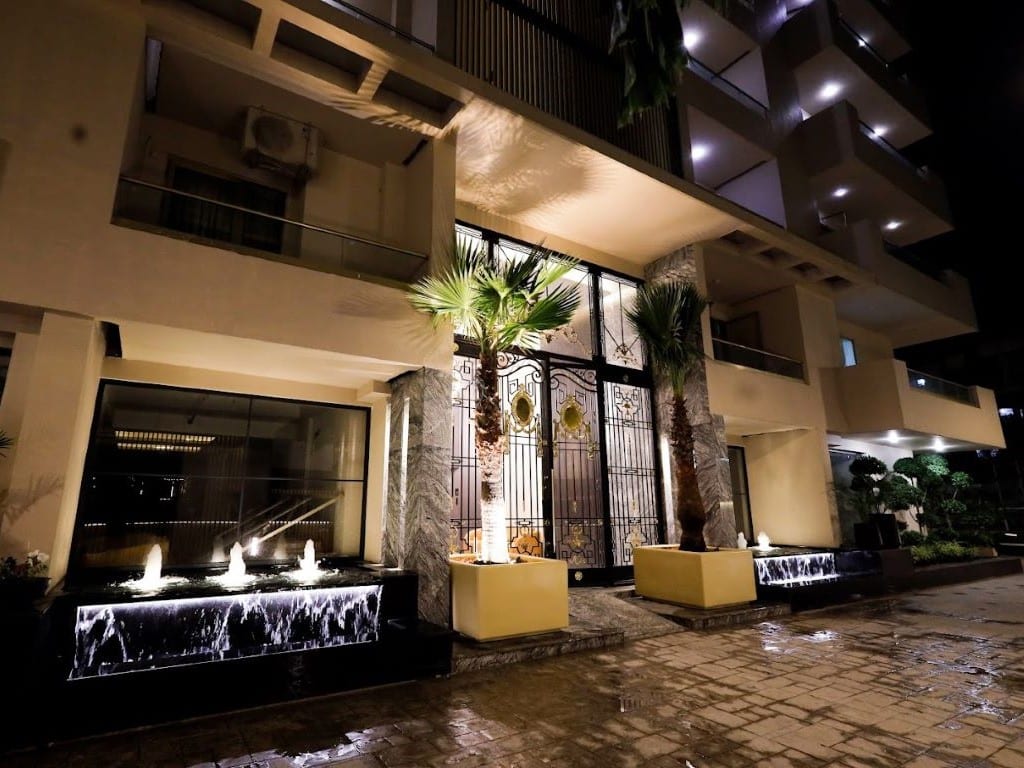 Pearl Club Residency Lobby Entrance